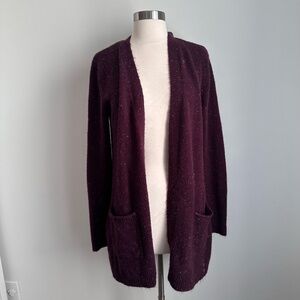 Stitch Fix Love Ellie Purple Cardigan MEDIUM